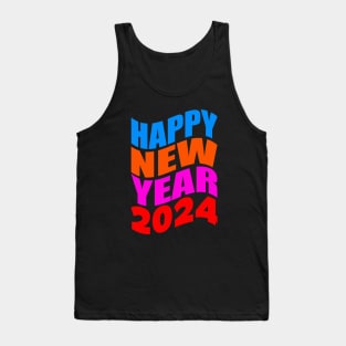 Happy new year 2024 Tank Top